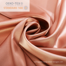 112CM 12M/M Silk satin double faced stretch dye silk hometextile fabric for high quality dress